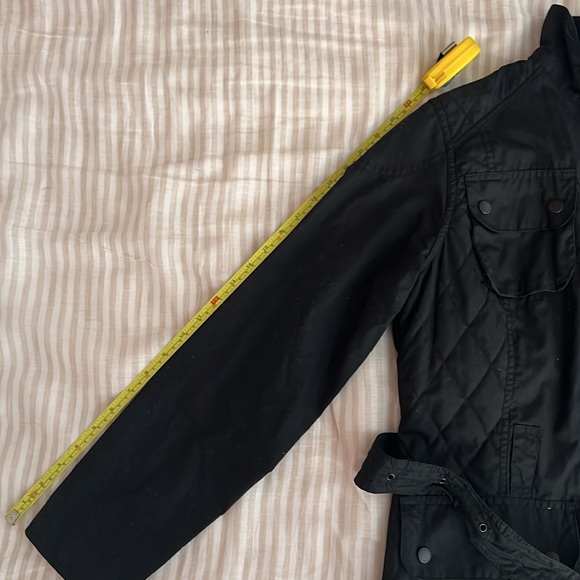 Barbour Waxed Biker Jacker Size 14 UK / 10 US - Picture 6 of 7